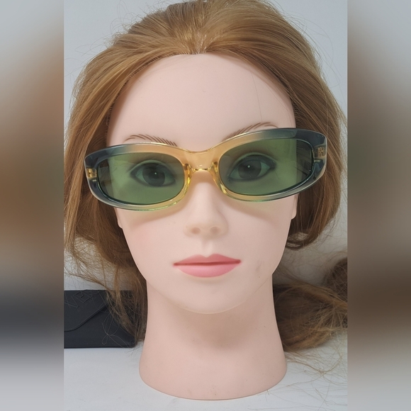 Versace Versus Sunglasses Mod EZ3 Vintage 90s NOS Green - Picture 2 of 13